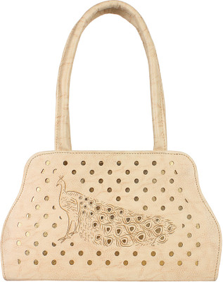 

Ayeshu Women Casual Beige PU Satchel