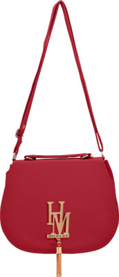 

tap fashion Women Casual Pink PU Sling Bag