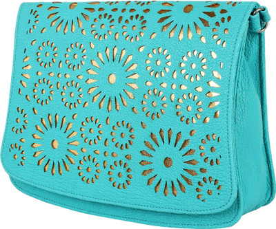 

Ayeshu Women Casual Blue PU Sling Bag