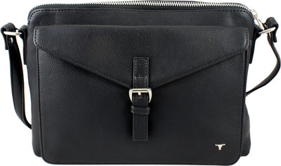 

Bulchee Women Casual Black Leatherette Sling Bag