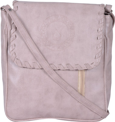 

Nxt Gen Girls Casual White Leatherette Sling Bag