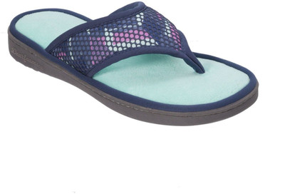 

Dearfoams Flip Flops, Blue
