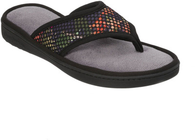 

Dearfoams Flip Flops, Black