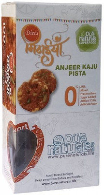 

Purenaturals Diets Mithai Anjeer Kaju Pista(100 g)