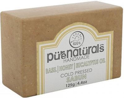 Pure Naturals Hand Made Soap Basil | Honey | Eucalyptus Oil(125 g) available at flipkart for Rs.110
