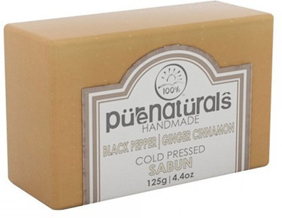 

Pure Naturals Hand Made Soap Black Pepper | Ginger Cinnamon(125 g)