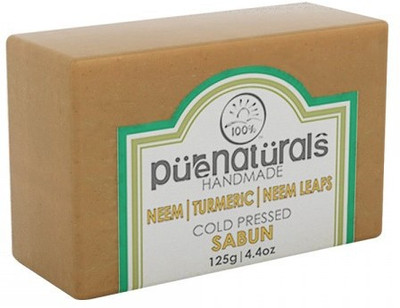 

Pure Naturals Hand Made Soap Neem | Turmeric | Neem Leafs(125 g)