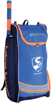 SG Full Cricket Kit with Duffle Bag and Trycom Brand Ball(with helmat)