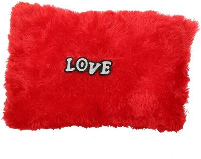 

soniya Enterprises soft cushion - 30 cm(Red)