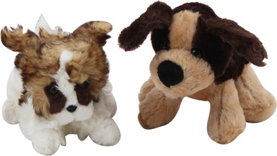 

Galaxy World Two Puppies - 10 cm(Multicolor)