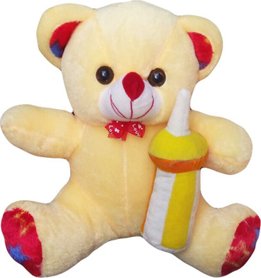 

Riya Enterprises Bottle Teddy - 30 cm(Beige)