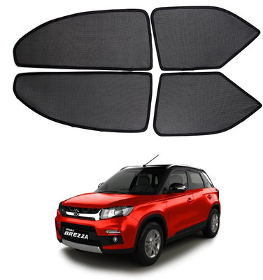 

Hi Art Side Window Sun Shade For Maruti Suzuki Vitara Brezza(Black)