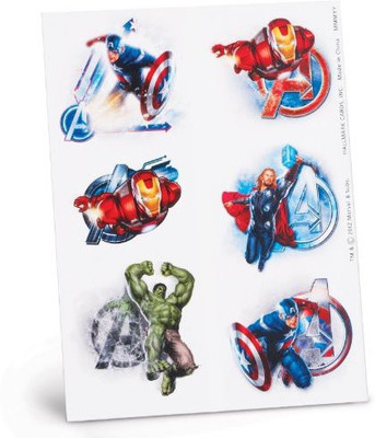 

Hallmark(Avengers Temporary Tattoo)