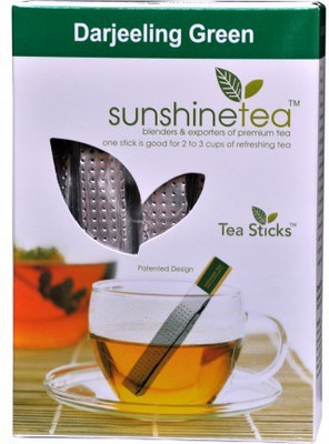 

Sunshine Darjeeling Green Tea - 10 Tea Sticks Infusion Tea Bag(10 g)