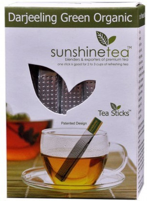

Sunshine Darjeeling Green Organic Tea - 10 Tea Sticks Green Tea Bag(10 g)