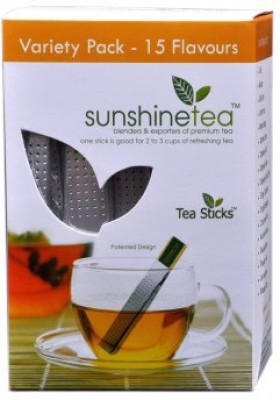 

Sunshine Variety Pack Tea - 15 Tea Sticks Infusion Tea Bag(10 g)