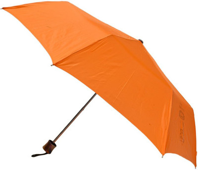 

Indigo Creatives Folding Umbrella for Summer Rain Cooling Shade Umbrella(Orange)
