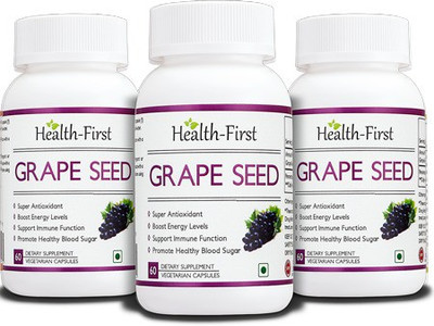 

Health first Grapeseed extract 500mg 180 capsules(500 mg)