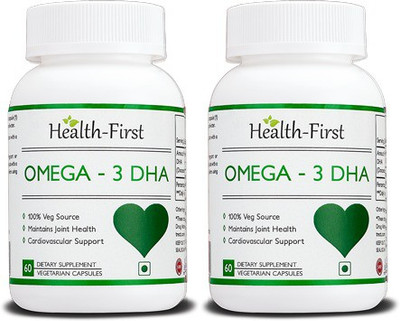 

Health first DHA vegan omega3 500mg 120 capsules(500 mg)