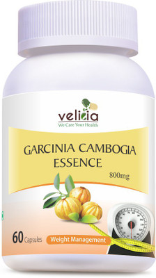 

Velicia Pure Garcinia Cambogia Natural Fat Burner & Anti Depressant Pure Ultimate Weight Loss Management(800 mg)