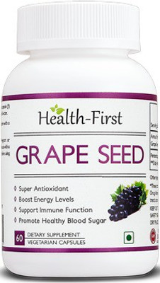 

Health first Grapeseed extract 500mg 60 capsules(500 mg)