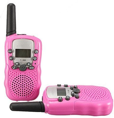 

BellSouth T388 Nologo T-388 Walkie Talkie Automatic Battery Save LCD T388 Pink nologo Walkie Talkie(Pink)