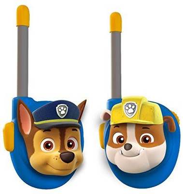 

Paw Patrol Chase and Rubble Character Walkie Talkies PW-202CH.EX Walkie Talkie(Multicolor)