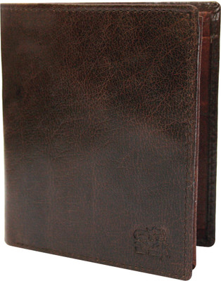 

Wild West Men Brown Genuine Leather Wallet(6 Card Slots)