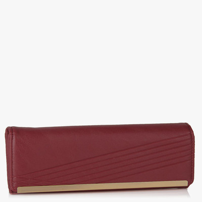

Addons Women Maroon Artificial Leather Wallet(8 Card Slots)