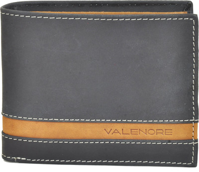 

VALENORE Men Multicolor Genuine Leather Wallet(4 Card Slots), Navy blue