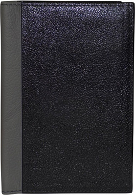 

Kan Men Multicolor Genuine Leather Money Clip(4 Card Slots), Black:grey