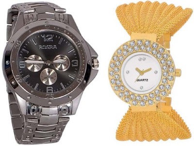 OpenDeal Rosra New Couple For Gift ODR-WRJ007 Analog Watch  - For Couple   Watches  (OpenDeal)