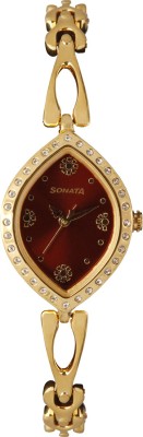 Sonata 8149YM01 Analog Watch  - For Women   Watches  (Sonata)