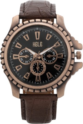 Hele HW008 Synthetic Leather Watch  - For Men   Watches  (Hele)