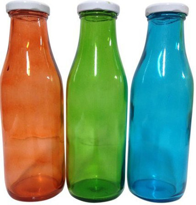 

Funcart Stylish series 500 ml Water Bottles(Set of 3, Multicolor)