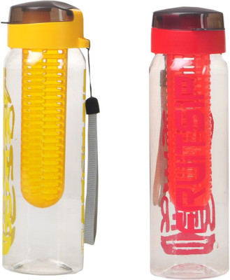 

Imago Detox Sport Fruit Sip Infuser 700 ml Water Bottles(Set of 2, Multicolor)
