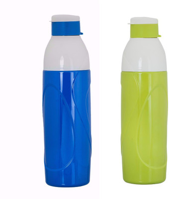 

Cello Puro 900 ml Water Bottles(Set of 2, Blue, Green)
