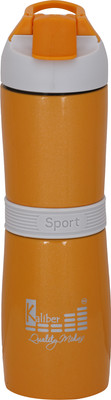 

Kaliber Sport 400 400 ml Water Bottle(Set of 1, Orange, Grey)