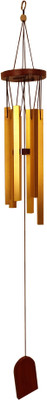 

Fabionic Aluminium, Wooden Windchime(32 inch, Multicolor)