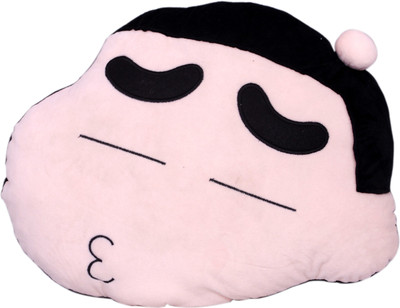 

Tipi Tipi Tap Shinchan Action Cute Soft Toy Cushion 30 cm minion(Pink, Black)