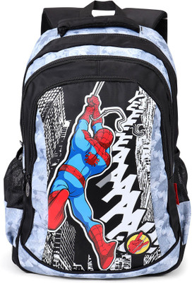 

Marvel Spiderman Black School Bag 19 Inch Backpack(Black, 19 inch)