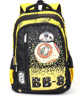 

Disney Star Wars BB-8 Black & Yellow School Bag 19 inch Backpack(Black, Yellow, 19 inch)