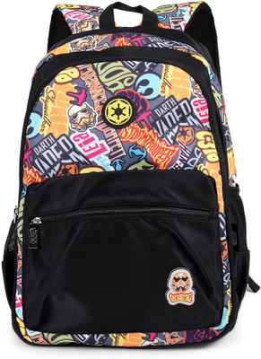 

Disney Star Wars StormTrooper Black School Bag 19 Inch Backpack(Multicolour, 19 inch)