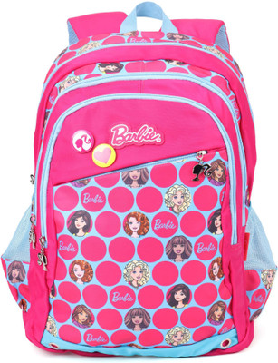 

Barbie Barbie Pink & Blue School Bag 19 Inch Backpack(Pink, Blue, 19 inch)
