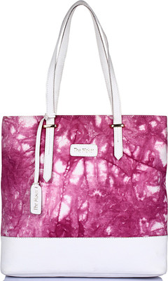 

THE MAKER Electric Jhola Waterproof Shoulder Bag(Pink, White, 9 L)