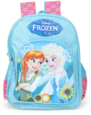 

Disney Frozen Pink and Blue School Bag 16 inches School Bag(Pink, Blue, 16 inch)