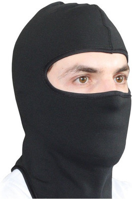 P A Black Bike Face Mask for Girls(Size: XXL,  Balaclava)