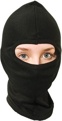 PA Black Bike Face Mask for Girls(Size: XXL,  Balaclava)