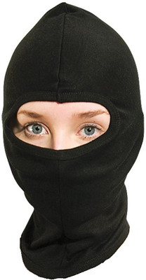 P A Black Bike Face Mask for Men & Women(Size: XXL,  Balaclava)
