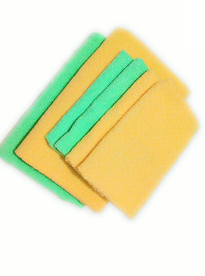 Cotton colors Cotton 400 GSM Bath, Hand Towel Set(Pack of 6)